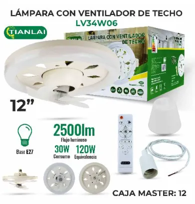 (LV34W06) VENTILADOR 34W  TIANLAI