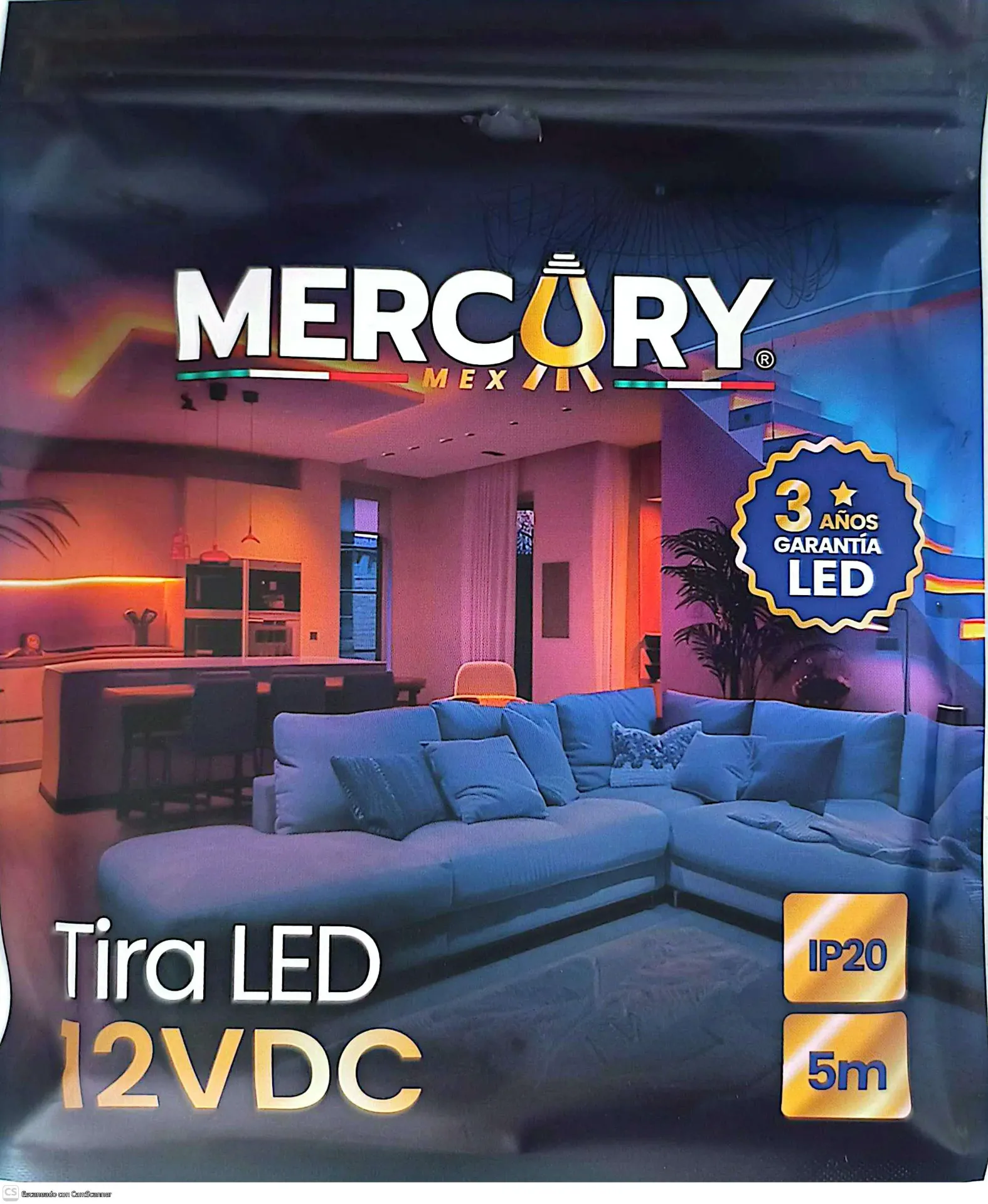 (MRX1465)  TIRA LED INTERIOR LUZ BCA 5MMERCURY