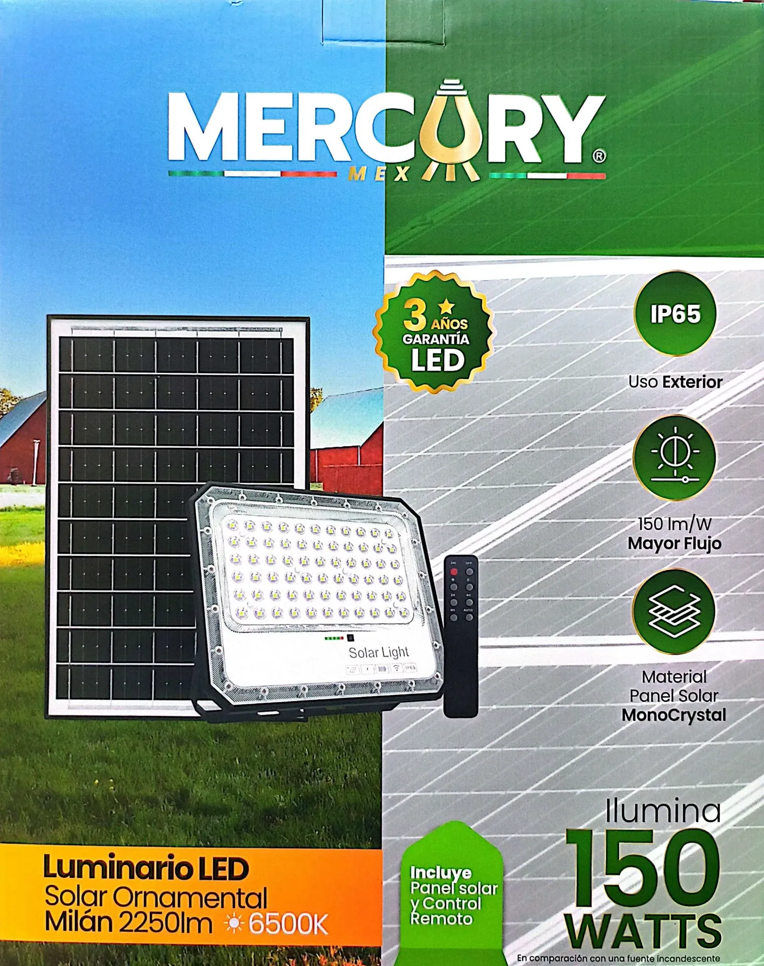 [MRX1158] (MRX1158) REFLECTOR 150W MERCURY LUZ BCA